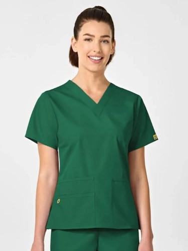 Nueva Blusa Médica para Mujer WonderWink Origins Bravo Cuello en V 6016 - Imagen 5 de 25