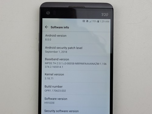 LG V20 (LG-H910) 64GB (AT&T) Smartphone - SMALL ISSUE - Clean IMEI - H0245 - Picture 4 of 7