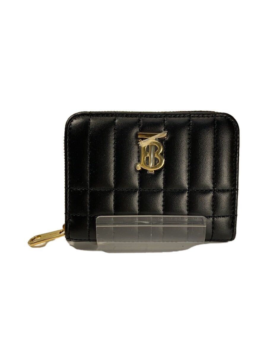 BURBERRY Women's Quilted Leather Lola Zip Wallet Coin Case