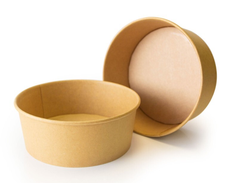 insalatiere in cartoncino 1100 ml coperchio 300pz