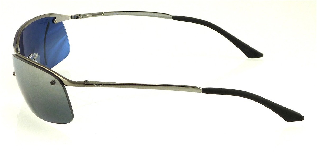 Ray-Ban RB3183 Gunmetal l Polarized Silver Gradient Mirror Ray-Ban RB3183 Gunmetal l Polarized Silver Gradient Mirror