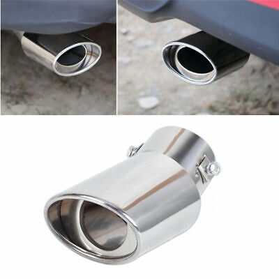 Universal 25125672 Car Exhaust Tip Trim End Pipe Tail Sport Muffler Stainless Steel Ø 48mm Chrome 