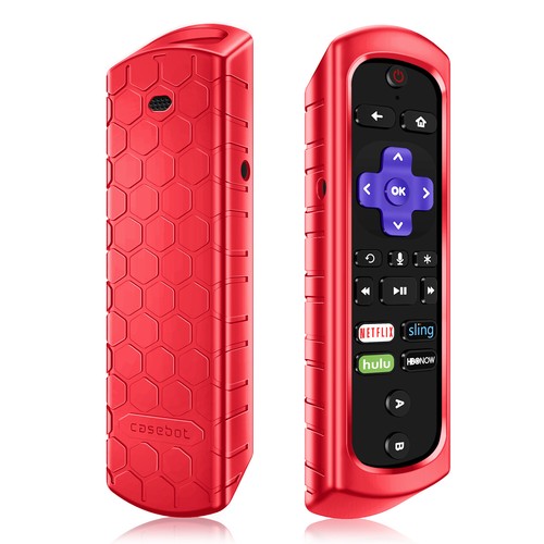 Silicone Case Anti Slip Shock Proof Cover For Roku Ultra / Roku 4 3 2 1 Remote - Picture 30 of 42