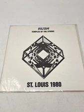 Vintage 1980 RUSH Temples Of Syrinx  St. Louis 1980 Vinyl Record LP RARE!! Works