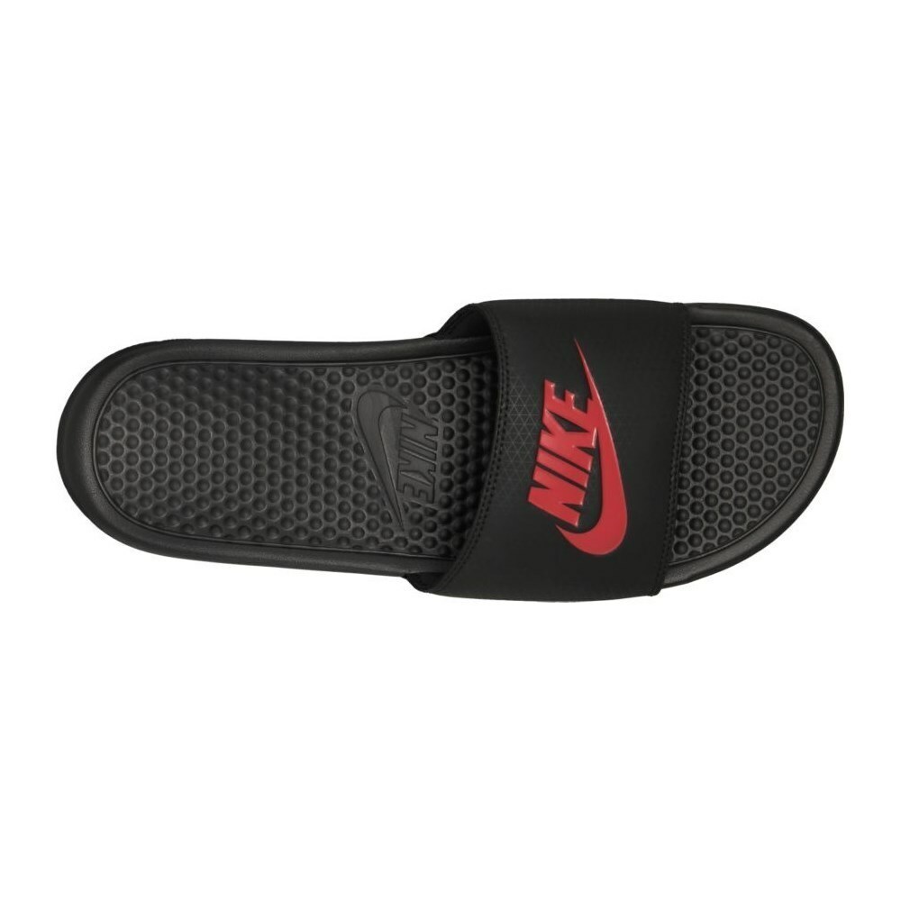 nike benassi slides red