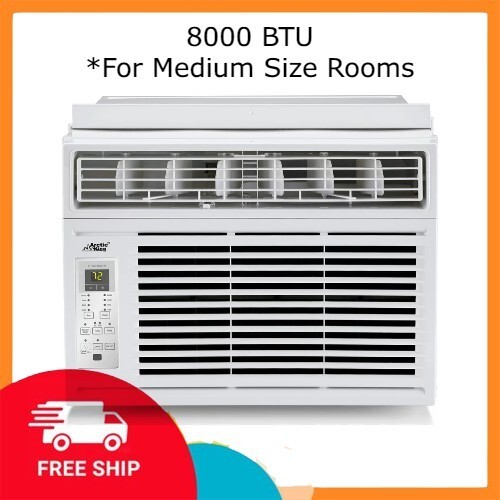 Arctic King 8000 BTU Wi-Fi Smartphone Compatible Window Air Conditioner,  Remote | eBay