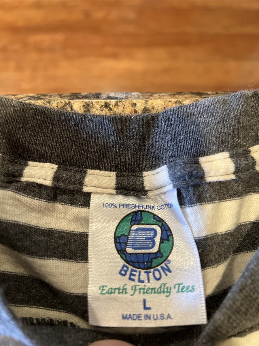Vintage Belton 90s Atlantic City New Jersey Striped Single