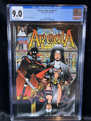 WARRIOR NUN AREALA #1  CGC 9.0 - 12/94 - Netflix free shipping