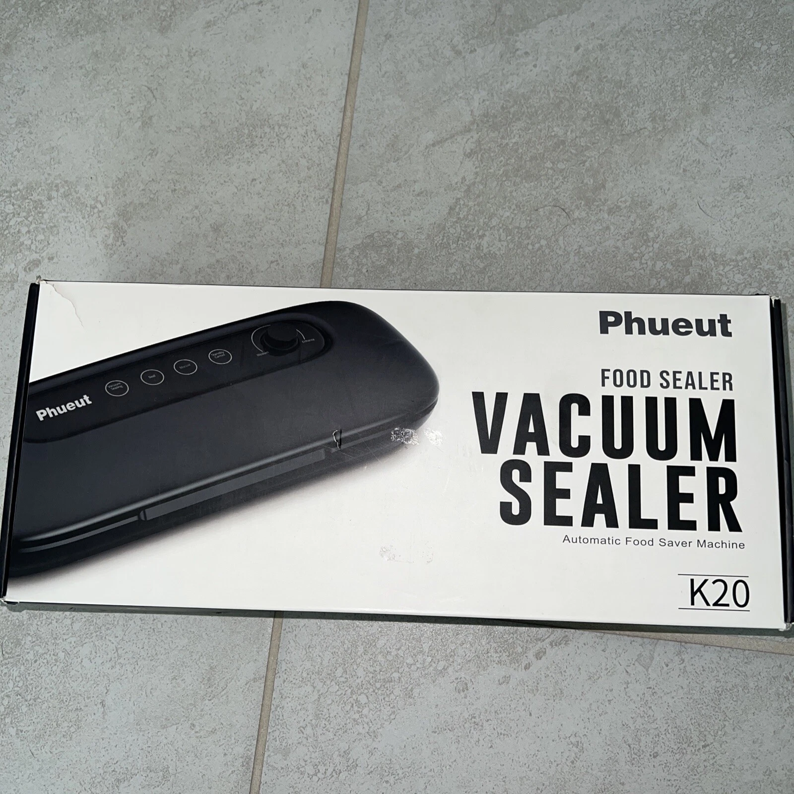 Phueut~ K20 Food Sealer Vacuum Sealer