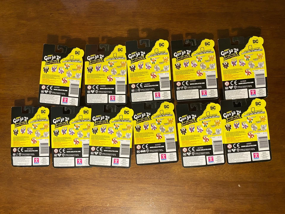 Heroes Of Goo Jit Zu Minis DC Batman Lote de 11 NUEVAS Figuras Batman Joker Superman Foto 2 de 4