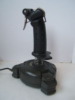 Saitek ST50 Vintage Computer PC Gaming Joystick Untested