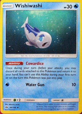 wishiwashi pokemon card value 2019 Wishiwashi GX Pokemon P.M. Sun & Moon JAPANESE TAG TEAM GX ALL ST main image 1