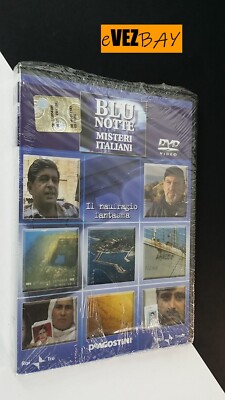DVD -Blu Notte 44 - Il Naufragio Ghost - Lucarelli Rai3 TV MYSTERI ITALIANI