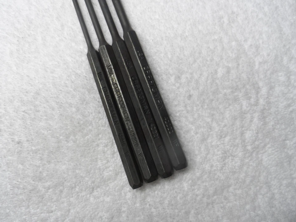 Craftsman Extra Long Punch Set, made in USA (p/n 42219 to 42222) - 4 pcs - Image 2 of 4