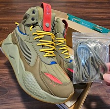   Discontinued Brand New Puma RS-X Mid Militia Deep Lichen Green Size 8.5 Mens