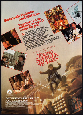 young-sherlock-holmes-orig-1986-print-ad-advert-nicholas-rowe
