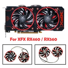 Cooling Fan Graphics Card Cooler FY09010H12LPB DC 12V for XFX RX460 RX560 Parts