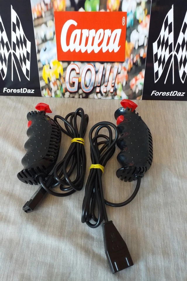 Carrera GO! Controllers Textured With Turbo Boost Button x2 Tested PreLoved Gift