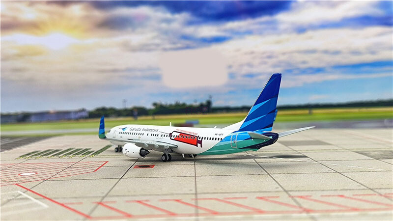 航空機・ヘリコプター 1/400 jc wings B737-800 Garuda JC Wings 1:400 Garuda Indonesia Boeing 737-800 Diecast