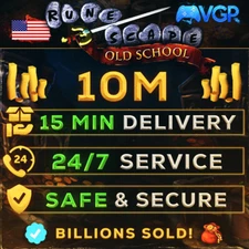 💰10M💰 Old School Runescape Gold GP OSRS | 🚛 15 min Delivery | ✔️100% Reviews
