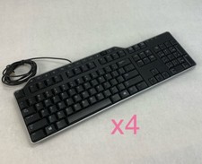 Dell KB522P Wired USB Keyboard Lot of 4 