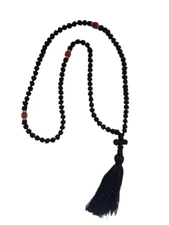 100 Knots Traditional Wool Orthodox Prayer Rope Chotki Handmade Black Komboskini