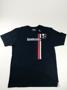 Mens Xxl Lambretta T Shirt Carnabystreet London Blue W Red Sripes Ebay