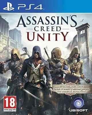 Assassin's Creed Unity Special Edition PS4 inkl. Handbuch & Chemical Revolution DLC