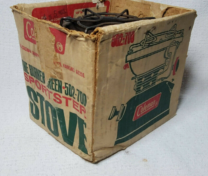 VTG 1972 COLEMAN 502-700 SPORTSTER SINGLE BURNER CAMP
