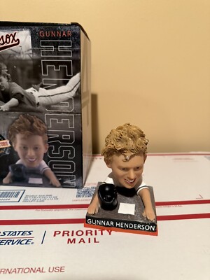 Gunnar Henderson Bobblehead Bowie Baysox SGA Orioles 8/4/24 MLB | eBay