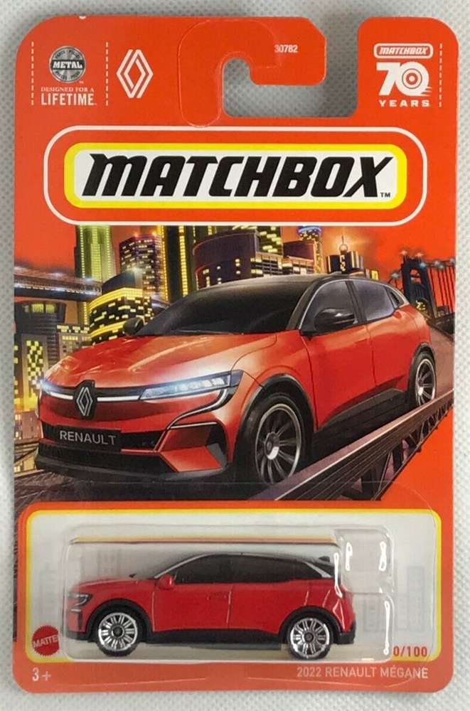 2023 Matchbox 70th 2022 Renault Megane #100 Of 100