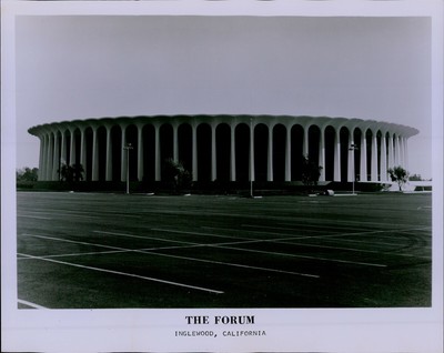 LG891 1968 Original Photo THE FORUM Exterior View INGLEWOOD CALIFORNIA  Arena | eBay