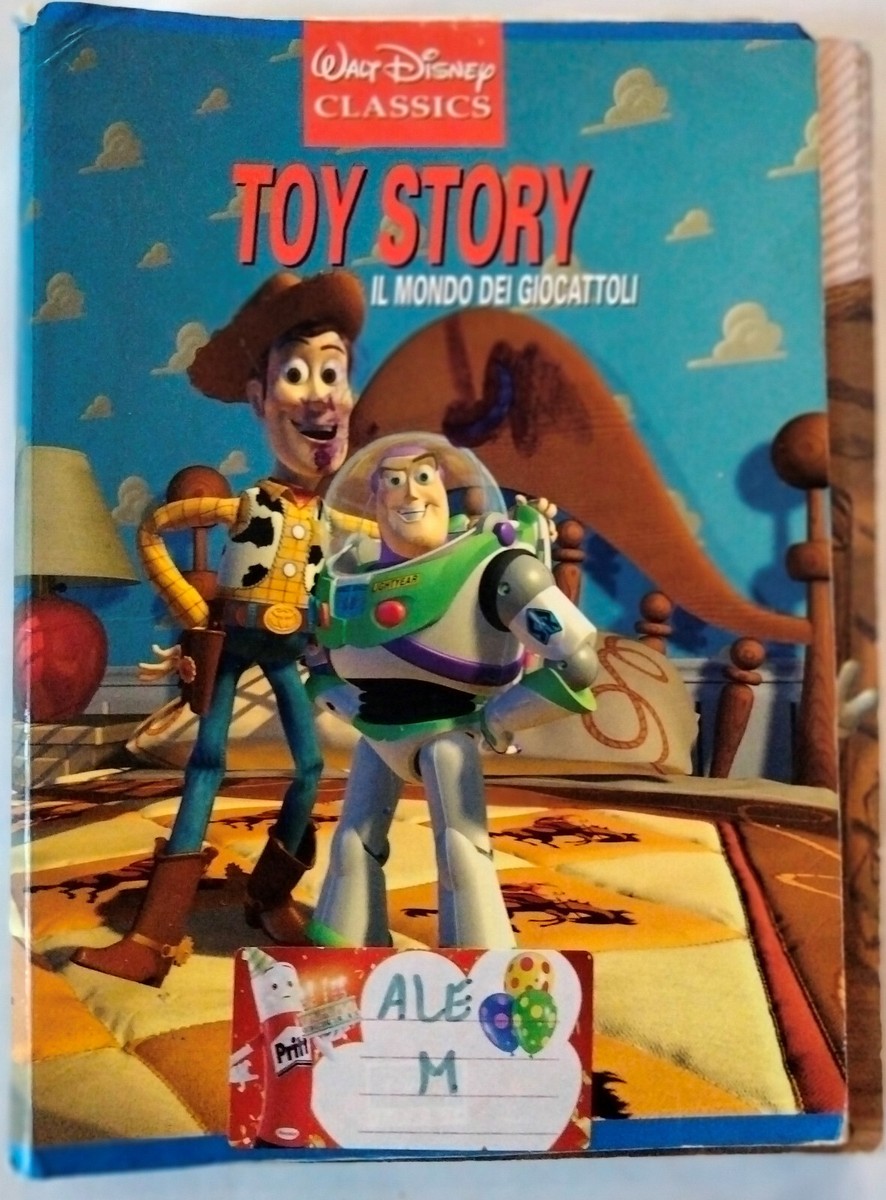 Libro toy story il mondolo dei giocattoli