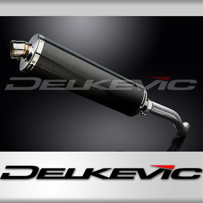 Honda VFR800 Interceptor 1998-2001 Slip On 18'' Oval Carbon Exhaust Muffler Kit