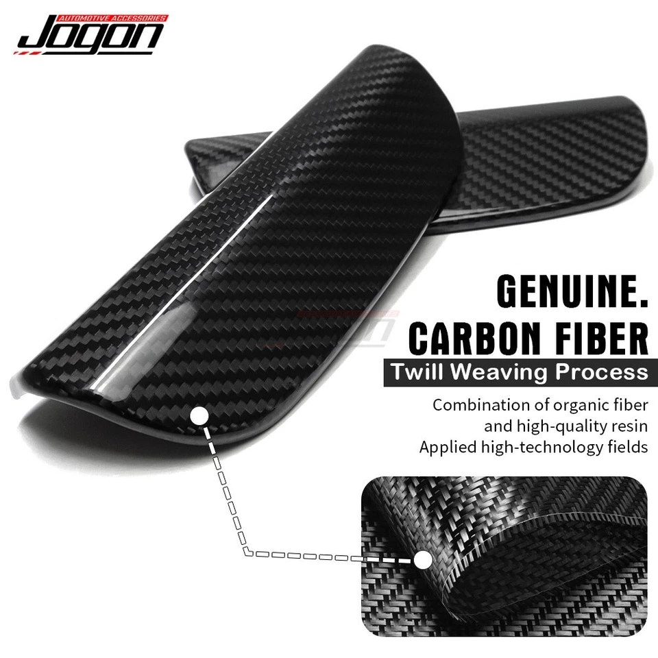 Tapicería interior asiento placa agarre decoración para Lotus Emira V6 2022-24 fibra de carbono seca Foto 2 de 4