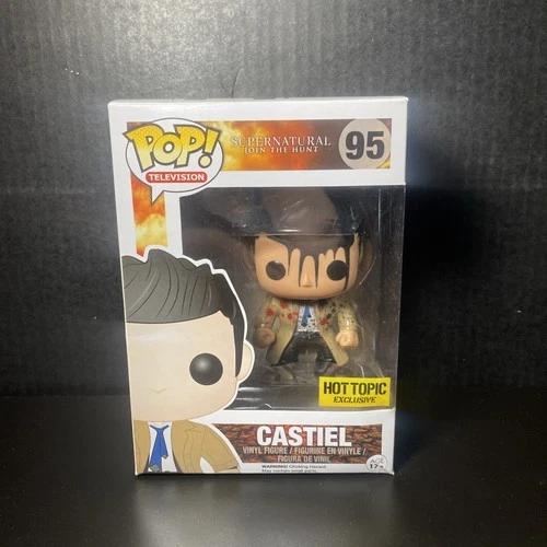 Funko Pop Television: Supernatural - Castiel #95 Hot Topic Exclusive w/Protector
