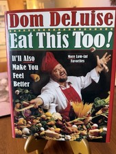 Dom Deluise Cookbook/SIGNED/1st Edition /1997