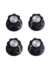  Guitar Potentiometer Control Knobs Volume Tone Knobs Mini Effect Pedal Knobs 