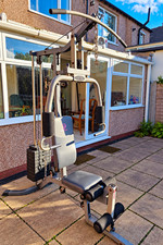 Marcy Home Gym Multi Station Lat Pull Down Chest Press Leg Ext local Delivery 