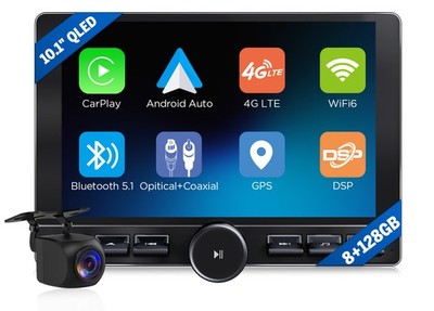 UX6K2 PRO MAX 2DIN 10.1 inch QLED 8+128 Android Car Stereo CarPlay Universal Fit