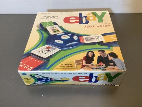 Vintage 2001 Parker Brothers Ebay Auction Board Game NEW SEALED