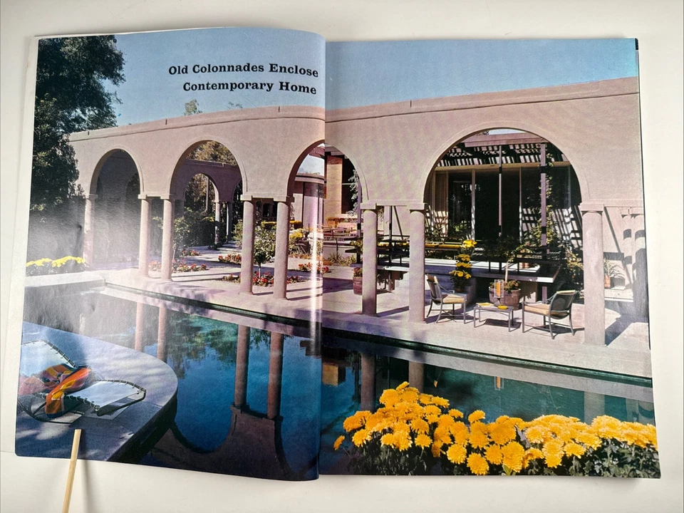 Architectural Digest Winter 1967 Interior Design VTG MCM California - Image 3 of 4