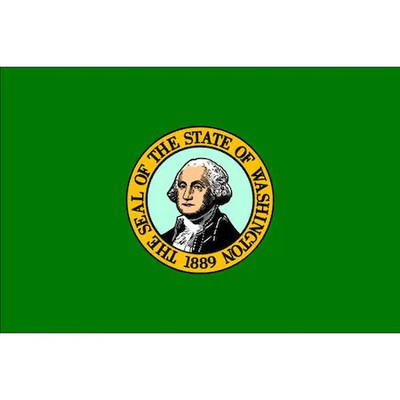 Annin Flagmakers 145760 Washington State Flag,3X5 Ft