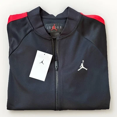 Nike Air Jordan Jumpman Full Zip Track Jacket Black Red Men's NWT - Image 1 of 4