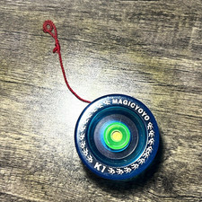 MAGICYOYO K1 Yo-Yo Blue/Green Center with Red String, Age 17 