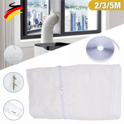 Hot Air Stop Klimaanlage Fensterabdichtung Abluft Kit Mobile Klimageräte AirLock