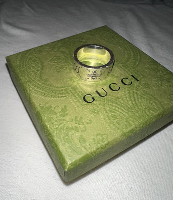Gucci Icon(Ghost) ring , IT 22/61 Durchmesser 19,4mm(innen ring), gebraucht