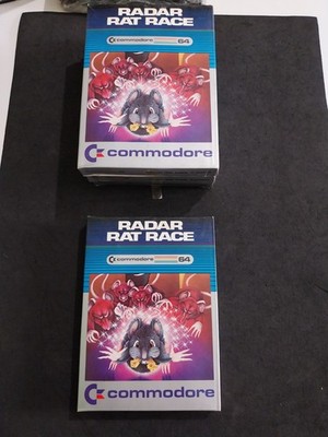 RADAR RAT RACE Commodore 64 C64 Cartridge US-Version Neu