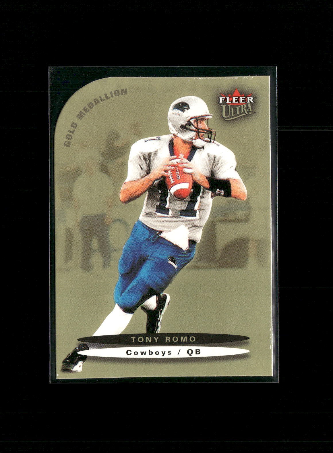 2003 Ultra #182 Tony Romo Gold Medallion