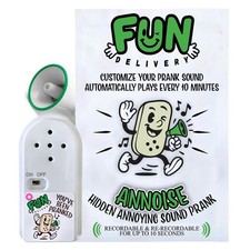 FUN delivery Annoise Hidden Recordable Prank Device for Custom Sounds   Progr...